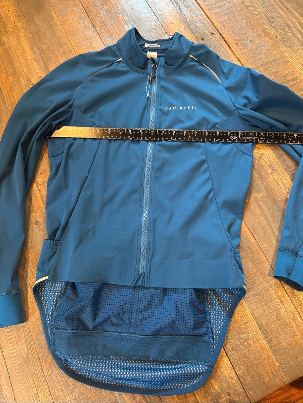 Van Rysel Decathlon Designed in Flanders Blue Athletic Top
